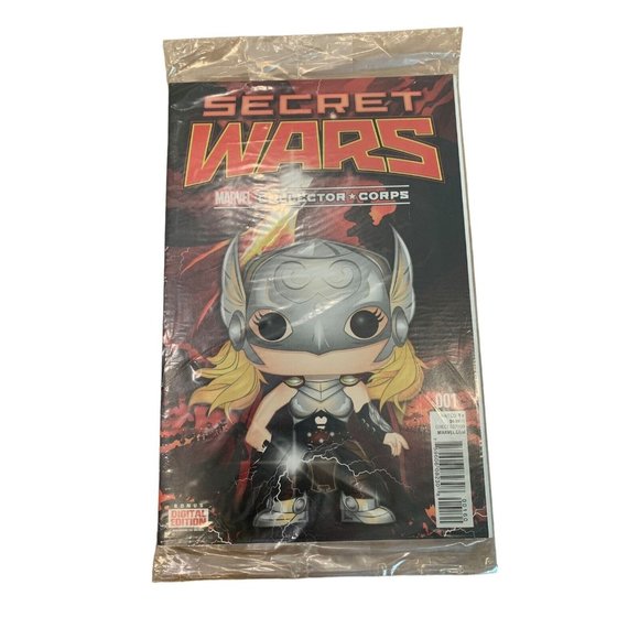 Secret Wars #1 Collectors Corps Jane Foster Variant Cover 2015 Marvel Comics - Picture 2 of 2